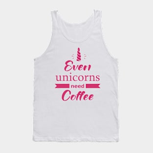 Coffee Quotes Tank Top